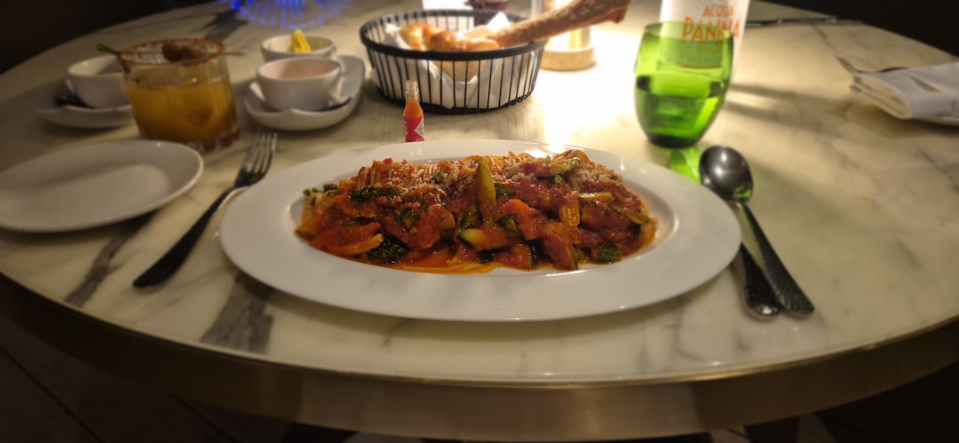 Braised short rib over creamy polenta with gremolata
